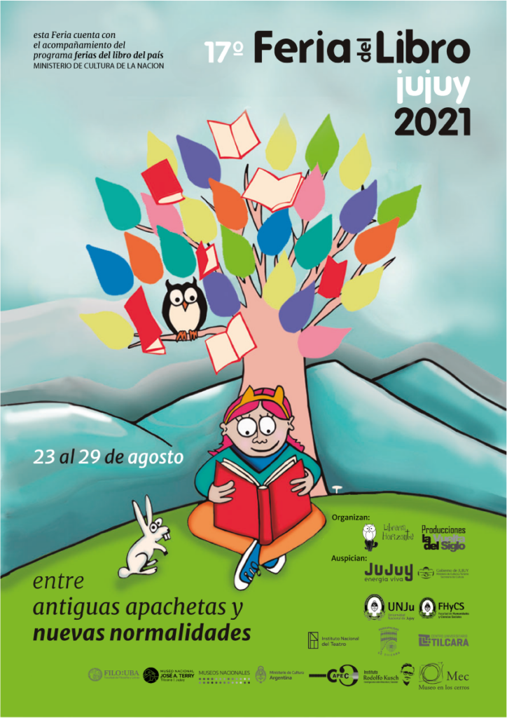 Poster oficial 17° Feria del Libro Jujuy