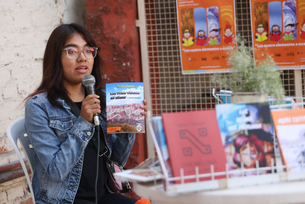 El público estudiantil colmó la Feria